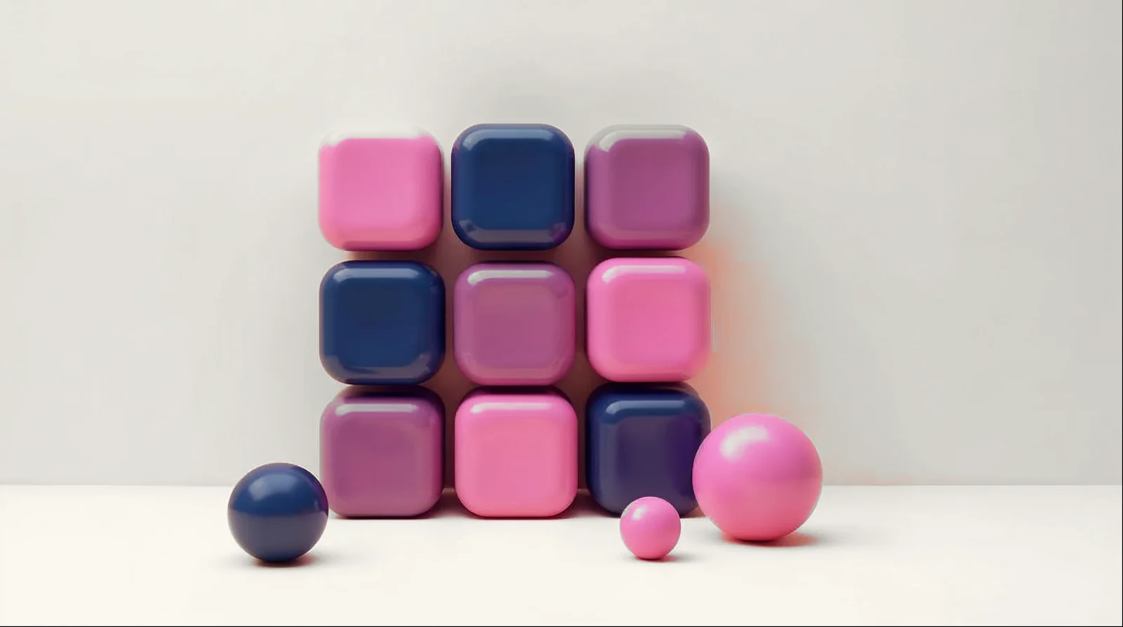 Ilustração abstrata em 3D representando o tema do artigo, nas cores da AlphaMed