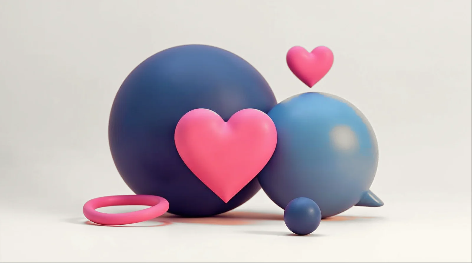 Ilustração abstrata em 3D representando o tema do artigo, nas cores da AlphaMed
