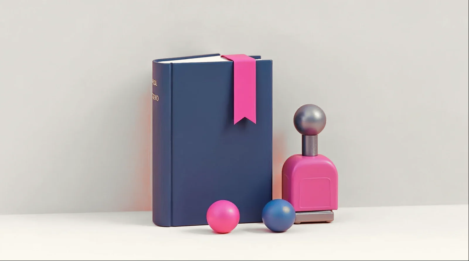 Ilustração abstrata em 3D representando o tema do artigo, nas cores da AlphaMed